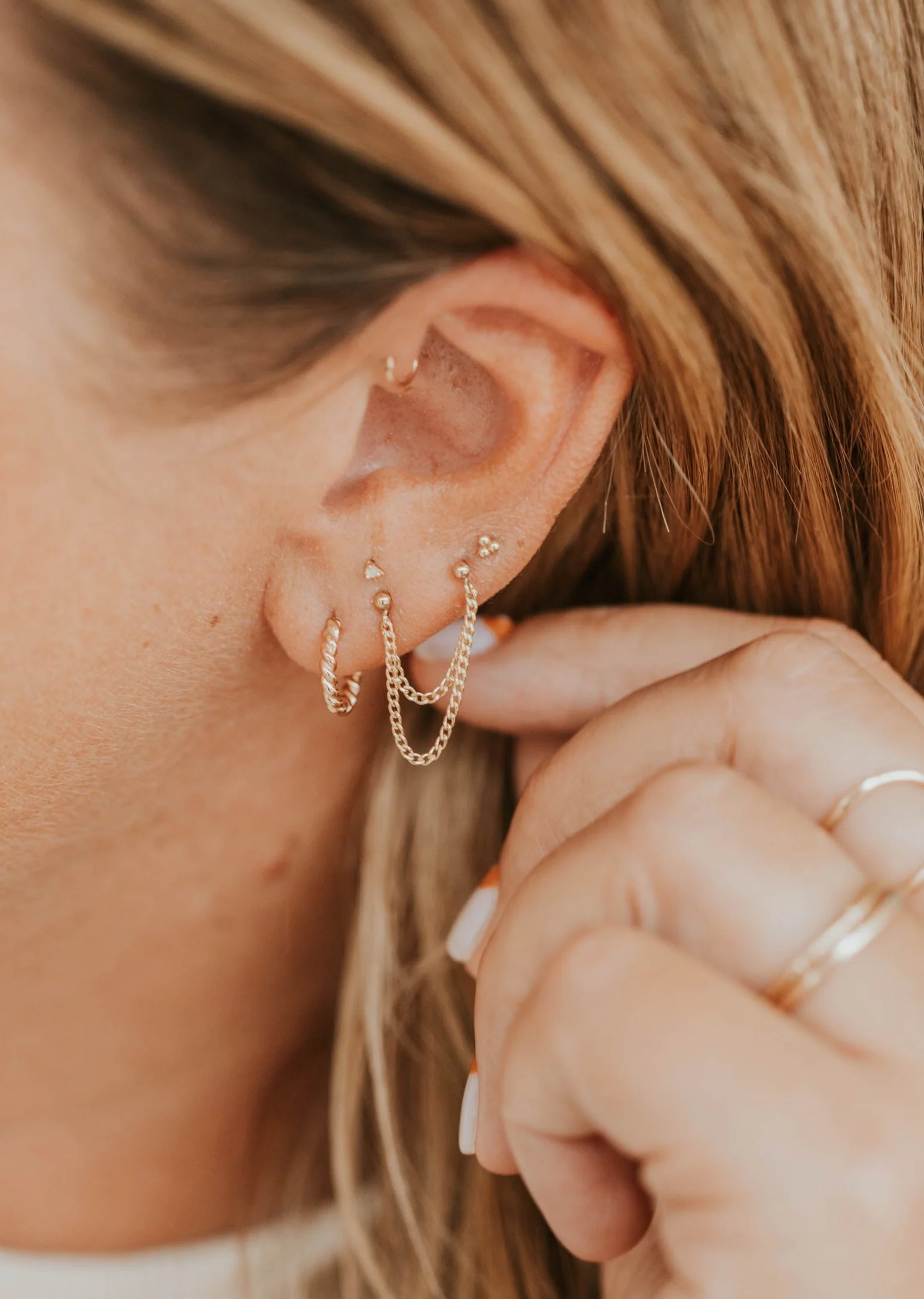 Demi Double Swing Studs - Image 9